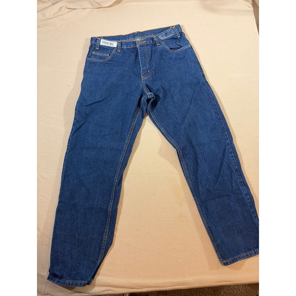 Aramark Westex Indura FR Flame Resistant Jeans Blue Denim 34x30 CAT 2 ATPV 22 #1